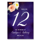 ザロマンスイン開花結婚ズコレクション テーブルナンバー (裏面)