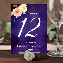 ザロマンスイン開花結婚ズコレクション テーブルナンバー