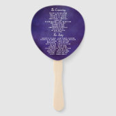 ザロマンスイン開花結婚ズコレクション ハンドファン (裏面)