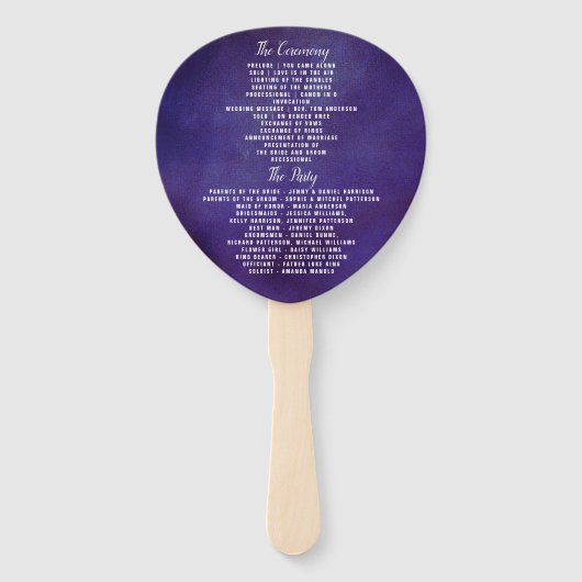 ザロマンスイン開花結婚ズコレクション ハンドファン (裏面)