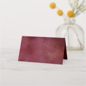 ザロマンスイン開花結婚ズコレクション プレイスカード (裏面)