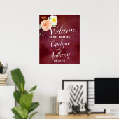 ザロマンスイン開花結婚ズコレクション ポスター (ホームオフィス)