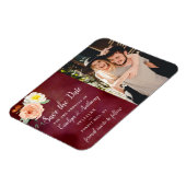 ザロマンスイン開花結婚ズコレクション マグネット (左側)