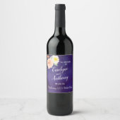 ザロマンスイン開花結婚ズコレクション ワインラベル (正面)