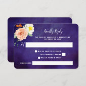 ザロマンスイン開花結婚ズコレクション 出欠カード (正面/裏面)