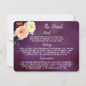 ザロマンスイン開花結婚ズコレクション 招待状 (正面)