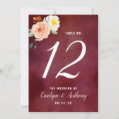 ザロマンスイン開花結婚ズコレクション 招待状 (裏面)