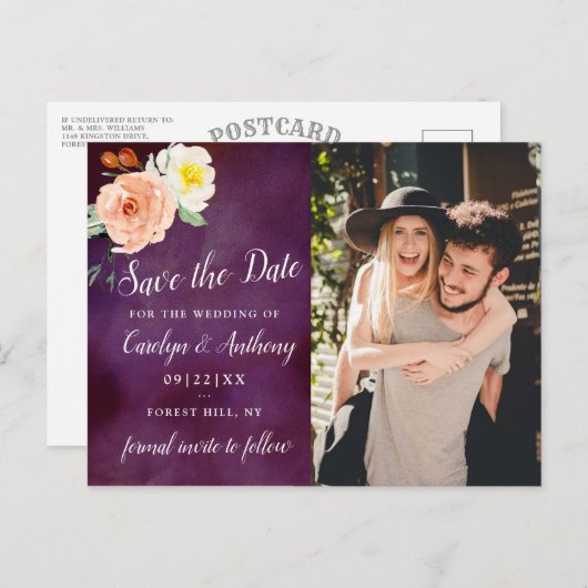 ザロマンスイン開花結婚ズコレクション 案内ポストカード (正面/裏面)