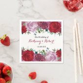 ザロマンチックフローラ結婚コレクション スタンダードカクテルナプキン (インサイチュ)