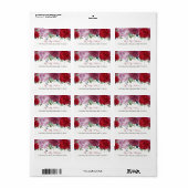 ザロマンチックフローラ結婚コレクション ラベル (フルシート)