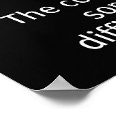 ザロングボード忍耐引用文 ポスター (角)