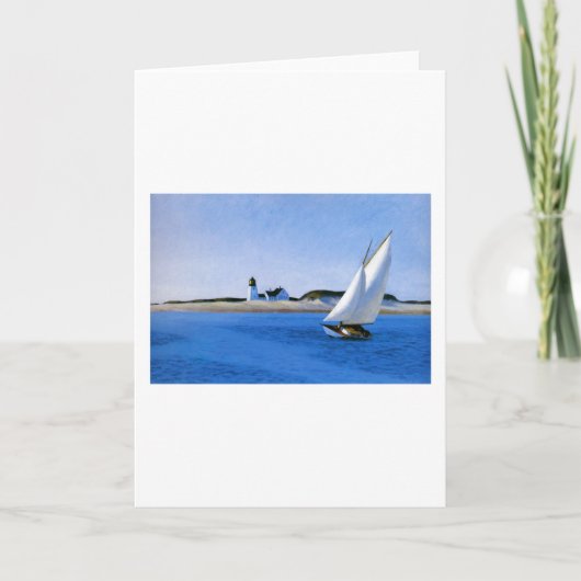 ザロングレッグエドワードホッパー カード (正面)