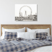 ザロンドンアイ30/10/2006 キャンバスプリント (インサイチュ (寝室))