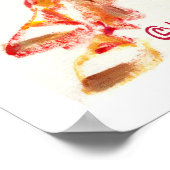 ザロンピンホースプリントとポスター ポスター (角)