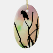 ザロンリークロウオーバルオーナメント セラミックオーナメント (右)