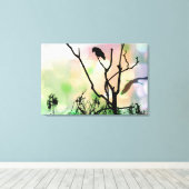 ザロンリークロウキャンバスプリント キャンバスプリント (インサイチュ (ウッドフロア))