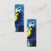 ザロンリーバードヴァンゴッホスタイルブックマーク スキニー名刺 (正面/裏面)