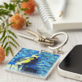 ザロンリーバードヴァンゴッホスタイル キーホルダー (正面右)
