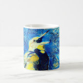 ザロンリーバードヴァンゴッホスタイル コーヒーマグカップ (中央)