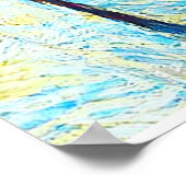 ザロンリーバードヴァンゴッホスタイル ポスター (角)