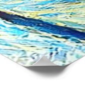 ザロンリーバードヴァンゴッホスタイル ポスター (角)