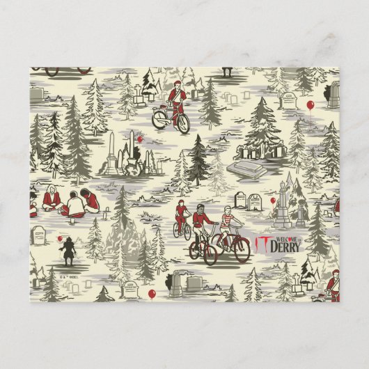 ザローサーズクラブ墓地パターン ポストカード (正面)