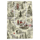 ザローサーズクラブ墓地パターン ミディアムペーパーバッグ (裏面)