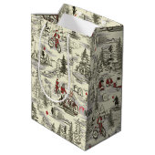 ザローサーズクラブ墓地パターン ミディアムペーパーバッグ (裏面アングル)