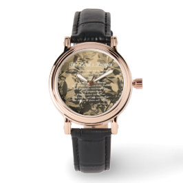 ザローズズ祈りの言葉ヴィンテージ 腕時計