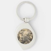 ザローズズ祈りの言葉 キーホルダー (正面)