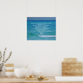 ザローズズ祈りの言葉 ポスター (キッチン)