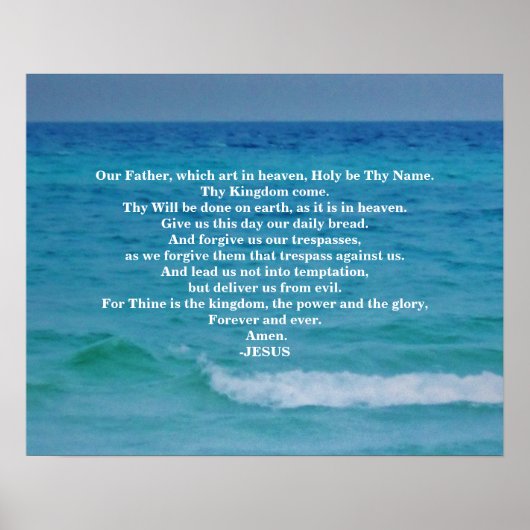 ザローズズ祈りの言葉 ポスター (正面)