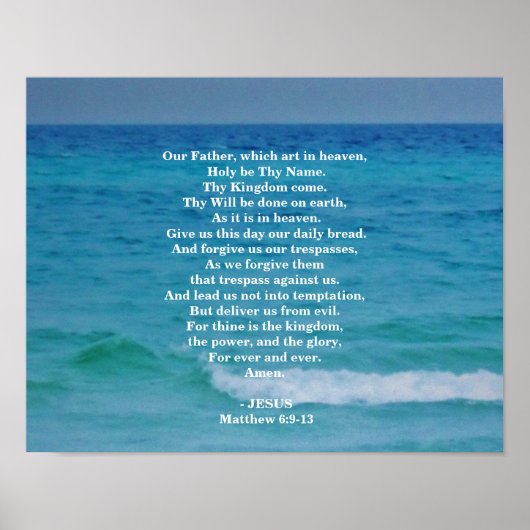 ザローズズ祈りの言葉 ポスター (正面)