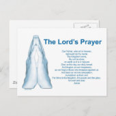 ザローズズ祈りの言葉 ポストカード (正面/裏面)