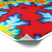 ザローゼイキネティックコラージュ万華鏡のように千変万化するパターンポスター ポスター (角)