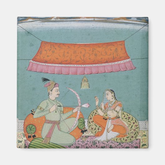 ザロータスアロー、ビラスプル、c.1750 マグネット (正面)