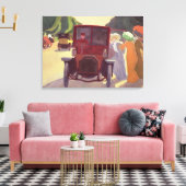 ザロードとアカシア， 1908 キャンバスプリント (インサイチュ (リビング))