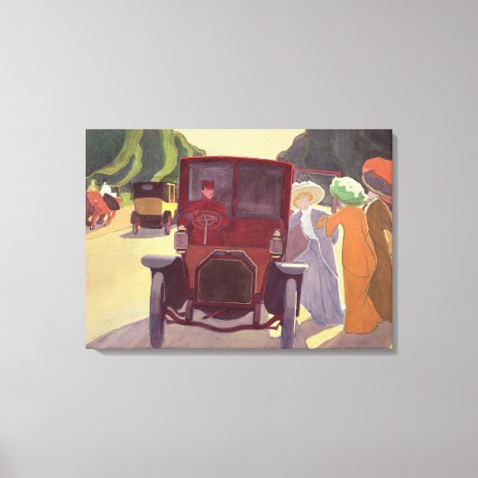 ザロードとアカシア， 1908 キャンバスプリント (正面)