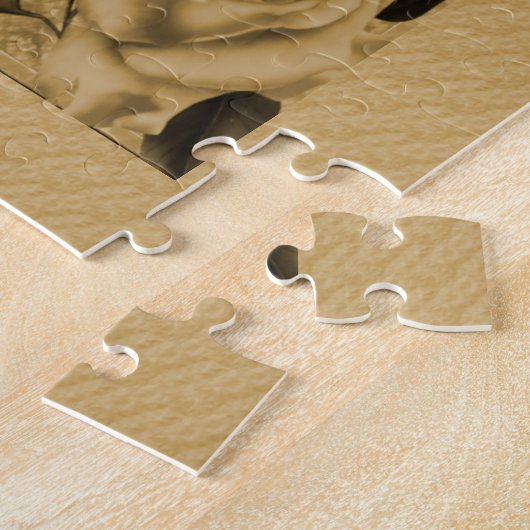 ザロードズ祈りの言葉わが父ローズブド ジグソーパズル (側面)