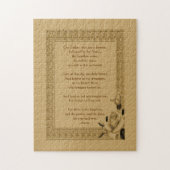 ザロードズ祈りの言葉わが父ローズブド ジグソーパズル (縦)