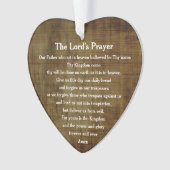 ザロードズ祈りの言葉オーナメント オーナメント (正面)