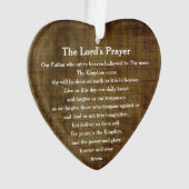 ザロードズ祈りの言葉オーナメント オーナメント (正面)