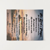 ザロードズ祈りの言葉タペストリー タペストリー (正面(横))