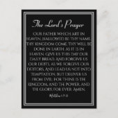 ザロードズ祈りの言葉勇気付けられる ポストカード (正面)