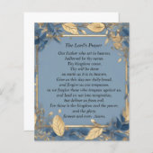 ザロードズ祈りの言葉 (正面/裏面)