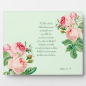 ザロードズ祈りの言葉 フォトプラーク (正面)