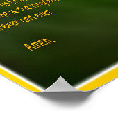 ザロードズ祈りの言葉 ポスター (角)