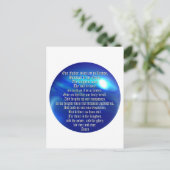 ザロードズ祈りの言葉 ポストカード (スタンド正面)