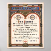 ザロードズ祈りの言葉 | ルイスプラン ポスター (正面)