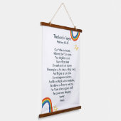 ザロードズ祈りの言葉 吊り下げ型タペストリー (傾斜あり)